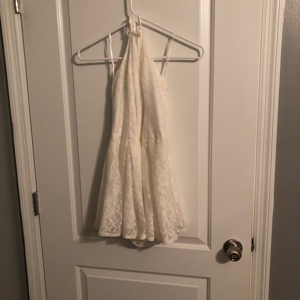 white romper